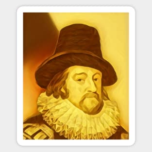 Francis Bacon Golden Portrait | Francis Bacon Artwork 9 Magnet